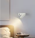 Vit 3W Varm 3000K Ytmonterad LED Sänglampa Gratis