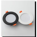 Miniatyrbillede 2 af 4: Nedfældet LED-panel, LED N / a sort strøm 4 tommer / 12W (varmt