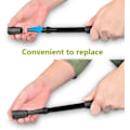 Miniatyrbilde 3 av 5: 6 stk. Gummibeskyttelsestopper for Nordic Walking-staver Trekking