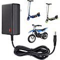 Miniatyrbillede 1 af 5: 12,6V oplader til Razor Power Core E90 oplader til elektrisk scooter Black Label 12,6V børns ride-on MX125 crossmotorcykel