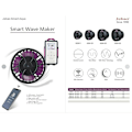 Miniatyrbillede 5 af 5: Akvarie 12v Wave Maker Lcd Display Controller Nedsænkelig 61x51cm