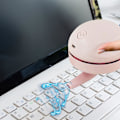 Miniatyrbillede 5 af 5: 1 stk Mini Støvsuger, USB Bærbar Lille Støvsuger