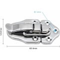 Miniatyrbilde 3 av 5: 2 Toggle Clasp Latches Toggle Lock Lever Closure for Jewelry Box