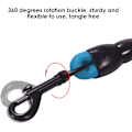 Miniatyrbillede 3 af 5: Flettet Nylon Hundeførertov med 2/3/4 Veje - Robust og Holdbar