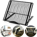 Miniatyrbild 2 av 7: Metallstativhållare Fällbar för Diamond Painting LED-lampor Laptop