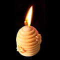 Miniatyrbild 2 av 5: 1 x 3D Bi- silikonform för ljus, hantverk (Bi)