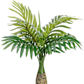 Miniatyrbillede 1 af 2: Kunstig palme / planter blade falske falske tropiske mini, imitationsblad