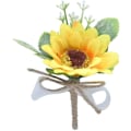 Miniatyrbillede 1 af 4: 1 stk. solsikke, solsikke, corsage, til mænd og kvinder