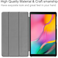 Miniatyrbild 5 av 5: Fodral för Samsung Galaxy Tab A 10.1 2019, Ultratunt Lättvikts Trifold Stativ Smart Folio Fodral Hårdt Omslag för Samsu