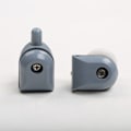 Miniatyrbillede 3 af 5: 2 x Rullende Bruseværelsesdørruller (25mm)