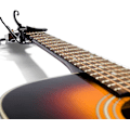 Miniatyrbillede 3 af 5: Quick-Change Guitar Capo til 6-strengs akustiske guitarer, Sort, KG6BA