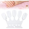 Miniatyrbild 1 av 5: 50 st nagelkonstövningstips, nagelfärgskort, nagel