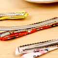 Pikkukuva 5 / 5: DIY Krokotiilihiuspihdit Hiuspihdit Naiset Metalli Barrette Hiukset 65