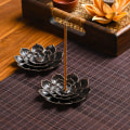 Miniatyrbillede 5 af 5: Lotus Røgelsesholder Messing Pinde Røgelsesbrænder Kegle Røgelse