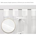 Miniatyrbilde 5 av 5: Hvit pustende mesh 4-sidig sengekant, for 4-panel seng