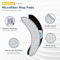 Miniatyrbillede 4 af 5: 4 Pakk Reserve Mop-Puder til i-Robot Roomba Combo j7+/ j9+ Tilbehør