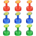 Miniatyrbilde 1 av 5: Vinkelgir for buskrydder 26mm/28mm, Universal buskrydder girhode gressklipper girkasse for gresstrimmer/motorsag (26mm, rund 7 tenner)