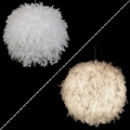 Miniatyrbillede 4 af 5: 1 stk. Fjer Pendel Lampe 30 cm E27 40W Hvid