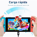 Pikkukuva 3 / 5: 1,8 m:n Nintendo Switch -laturi, nopea lataus AC-sovitin kaksoisjännitteellä 45 W 15 V 2,6 A, yhteensopiva kannettavan tilan kanssa/