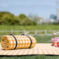 Miniatyrbillede 4 af 5: Foldbar Vandafvisende Picnic Tæppe til Camping Have, 150 x