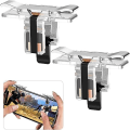 Miniatyrbillede 1 af 5: Mobile PUBG Spilkontrol, 2-pak Spilknapper til