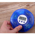 Miniatyrbillede 4 af 5: 1 stk. (Blå) Pilleboks Timer, Pilleboks med Alarm 5 Alarmure,