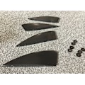 Miniatyrbilde 4 av 5: 4-delt Surf Kiteboard Hale-rorsett Split Rudder Waveboard