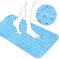 Miniatyrbilde 2 av 5: Badematte, 100 x 40cm Ekstra Lang, Slitesterk (Blå), Badekarmatte, Sikkerhet