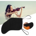 Miniatyrbillede 2 af 5: 1 stk. 4/4-4/3 violin pudebeskytter, sort flangerpude til