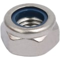 Miniatyrbilde 3 av 4: 10 stk. låsemutter venstre gjenge M8x1.25mm metrisk gjenge 304