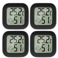 PAIRIER 4-pack Mini LCD Digital Inomhus Termometer Hygrometer