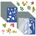 Miniatyrbild 1 av 5: A5 solpapper, blått papper, solritpapper, 32