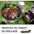 Miniatyrbilde 4 av 5: Grillbørste i rustfritt stål - Børster i rustfritt stål for rask og effektiv rengjøring av alle griller
