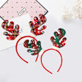 Miniatyrbilde 1 av 4: Julepynt snøfnugg rød julefestpynt