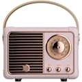 Pikkukuva 1 / 5: Retro Bluetooth -kaiutin, langaton minikaiutin (pinkki)