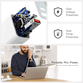 Miniatyrbillede 5 af 5: 3-pak USB-C væglader, 20W holdbar dobbeltport QC+PD 3.0 strømforsyning, dobbelt hurtig stik laderblok til iPhone