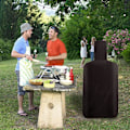 Miniatyrbild 4 av 5: Pizza Ugnsskydd (Svart, 160*68*63cm), Utomhus Pizza Ugn