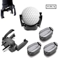 Miniatyrbillede 1 af 5: 5-delt Sort Golfboldopsamler Mini Foldbar Golfboldopsamler