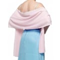 Miniatyrbilde 1 av 5: Aftenkjole Sjal Ensfarget Chiffon Sjal Bryllup Cheongsam