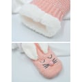 Miniatyrbild 5 av 5: 1 par rosa fluffiga sneakers för kvinnor