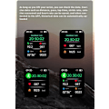 Miniatyrbillede 4 af 5: F57l Blodsukkermåling Smartwatch, Fitness Tracker Med Bl