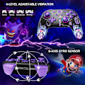 Miniatyrbilde 4 av 5: Trådløs Pro-kontroller for Nintendo Switch/OLED/Lite, Switch-kontroller med LED-joystick/bevegelse/vibrasjon/turbo/W