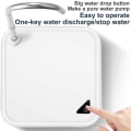 Miniatyrbilde 4 av 5: 1 stk (Svart) Vannflaskedispenser til skrivebord, USB-lading