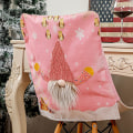 Miniatyrbild 4 av 4: 1 st juldekoration julstolsset, rosa med