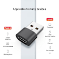 Miniatyrbild 3 av 5: 3-pack USB C till USB-adapter, USB C till USB C Konvertibel Typ C-adapter för iPhone 13 12 Mini Pro Max, Airpods iPad