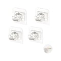 Miniatyrbild 1 av 5: Icke-borrade krok gardin fäste, självhäftande gardinstång fäste, självhäftande gardinstång fäste (4-pack)