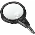 Miniatyrbild 2 av 5: LED-förstoringsglas, med armfäste för stativ, svart
