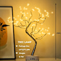 Miniatyrbilde 2 av 5: 1 stk Trelampe Lysende Bjørketre 108 LED Kvisttre med