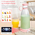 Miniatyrbild 2 av 5: 1 st (Rosa) Bärbar Blenderflaska, USB Laddningsbar Mini Juice