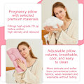 Miniatyrbilde 5 av 5: Graviditetspute for soving, rosa